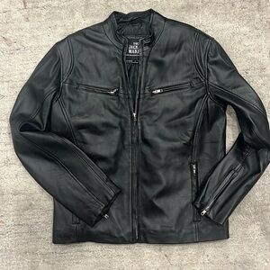 Men’s Black Leather Jacket